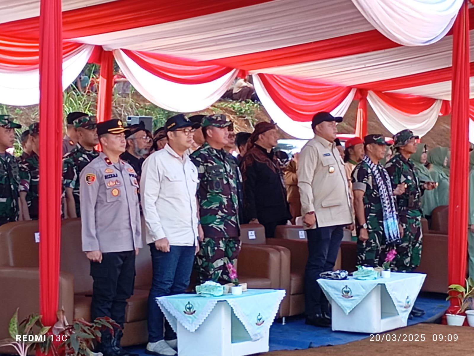 Upacara Penutupan TMMD ke -123 Kodim 0621/Kab.Bogor tahun 2025 Dihadiri Langsung Brigjen TNI Albertus Magnus Suharyadi, S.I.P., M.Si. Kapok Sahli Pangdam III/Siliwangi