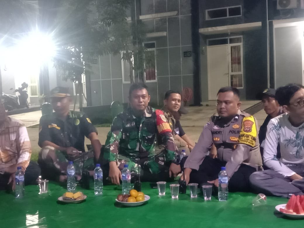 Silaturahmi Sambang Dialogis dengan Paguyuban Kamaya Hill, Bhabinkamtibmas Aipda Sandri Heri N Tekankan Kondusifitas
