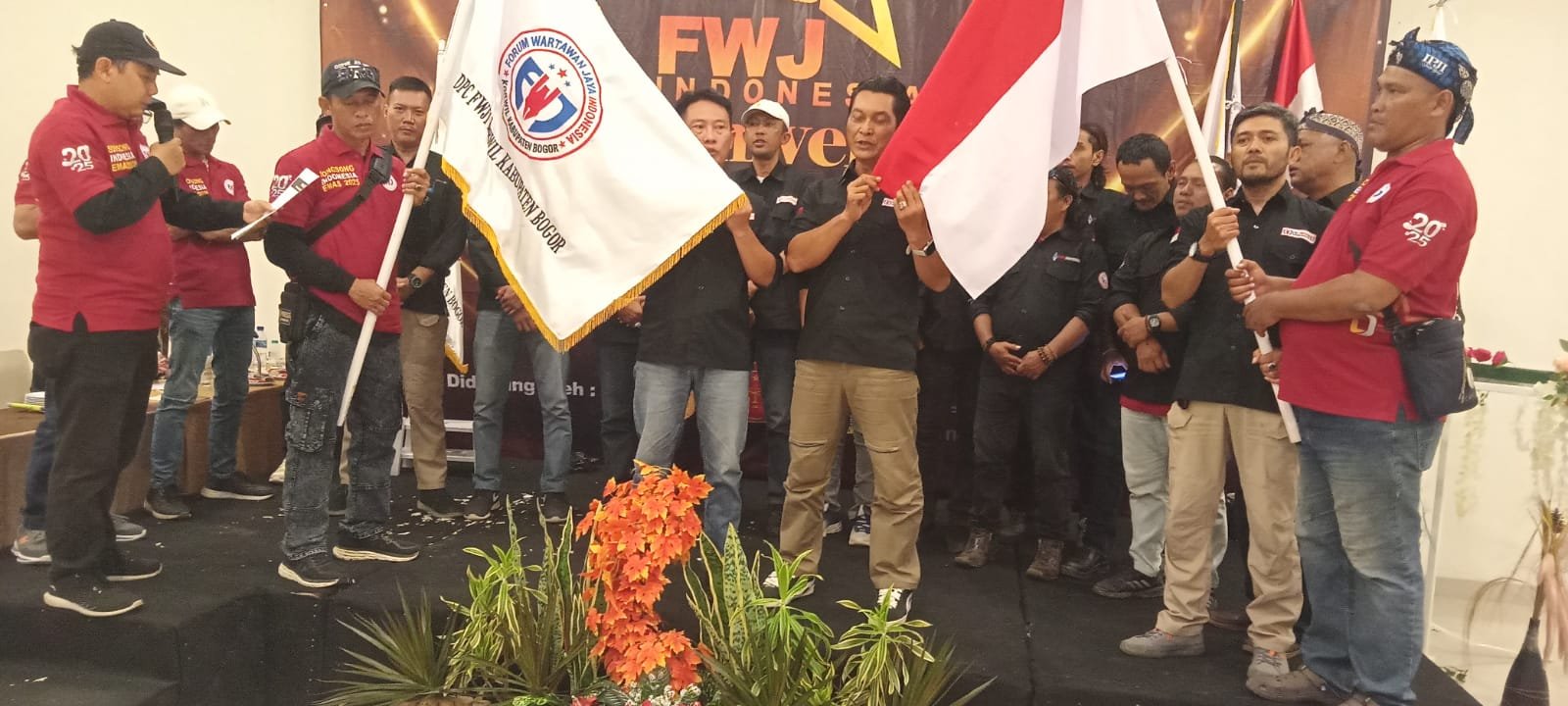 Ketua FWJI Korwil Kab Bogor Usai di Lantik Ucapkan Terimakasih Kepada Forkopimda Kab Bogor Atas Dukungan dan Supportnya
