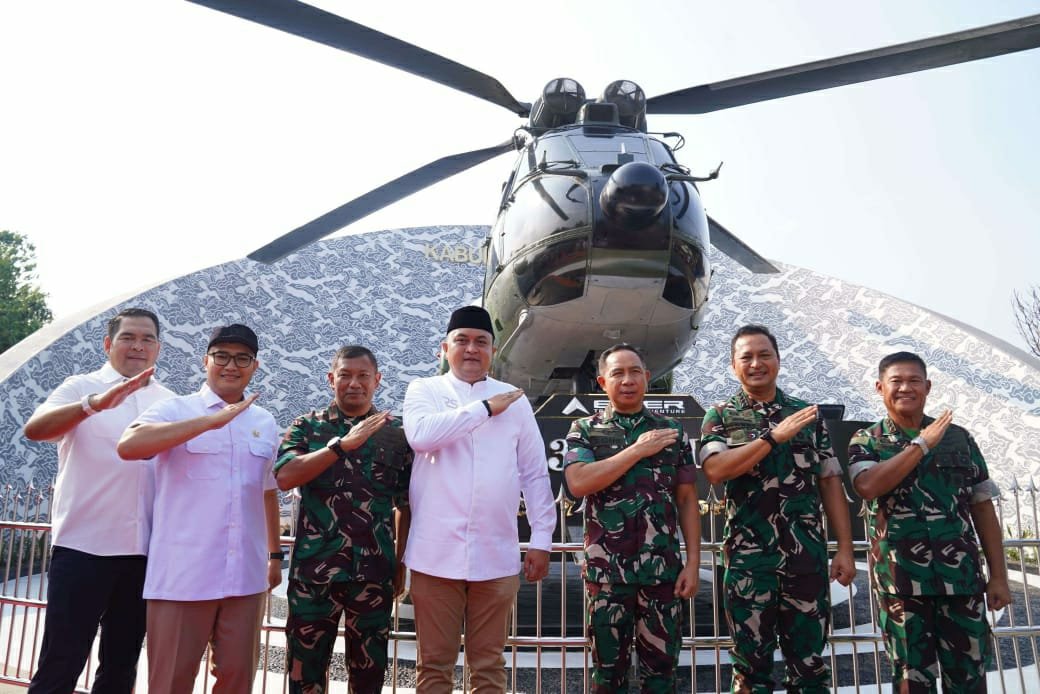 Helikopter SA-330 Puma Purna Tugas, Diabadikan Jadi Monumen