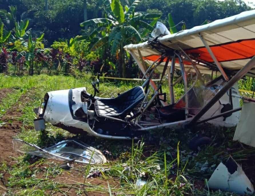 Pesawat Latih Terjatuh Di Ciampea Bogor, Satu Meninggal