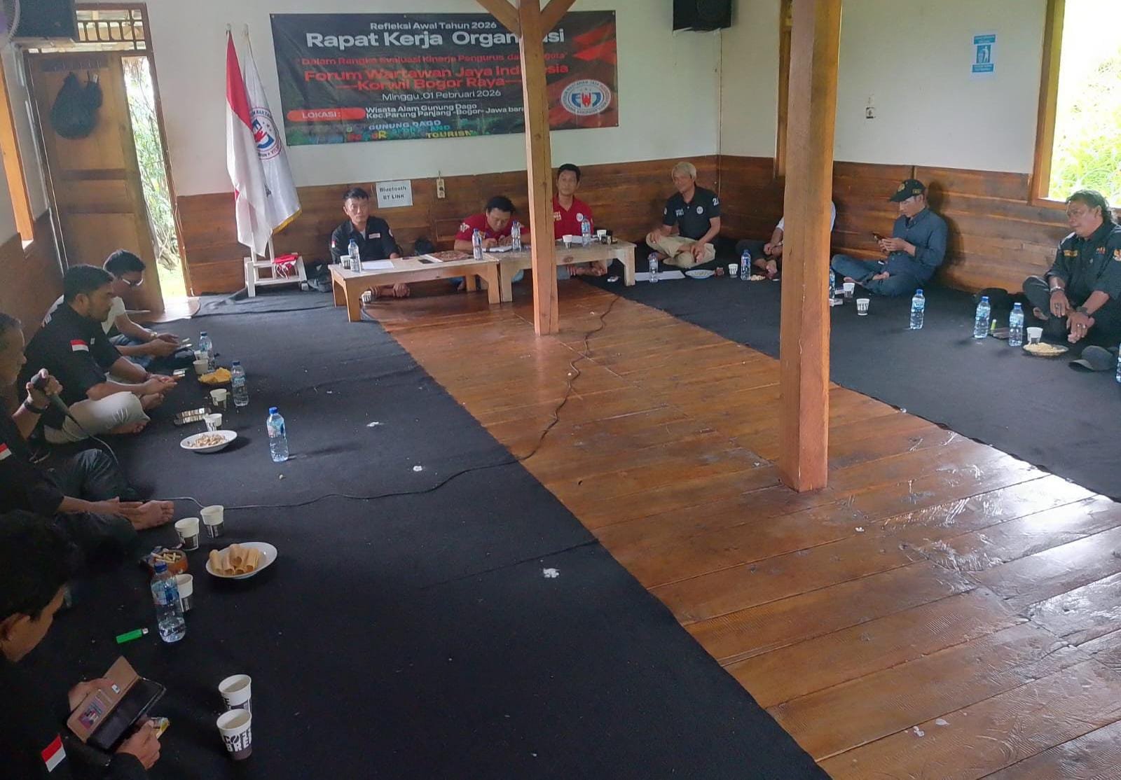 Refleksi Awal Tahun 2026, FWJI Korwil Bogor Raya Gelar Rapat Kerja Organisasi