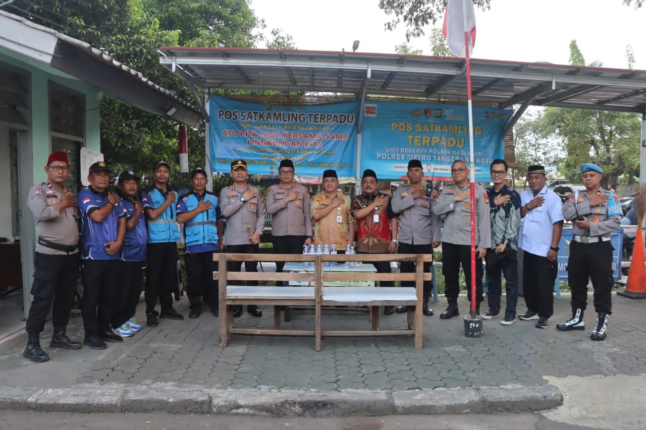 Ngopi Kamtibmas di Neglasari, Kapolres Tangerang Kota Dengar Langsung Curhat Warga