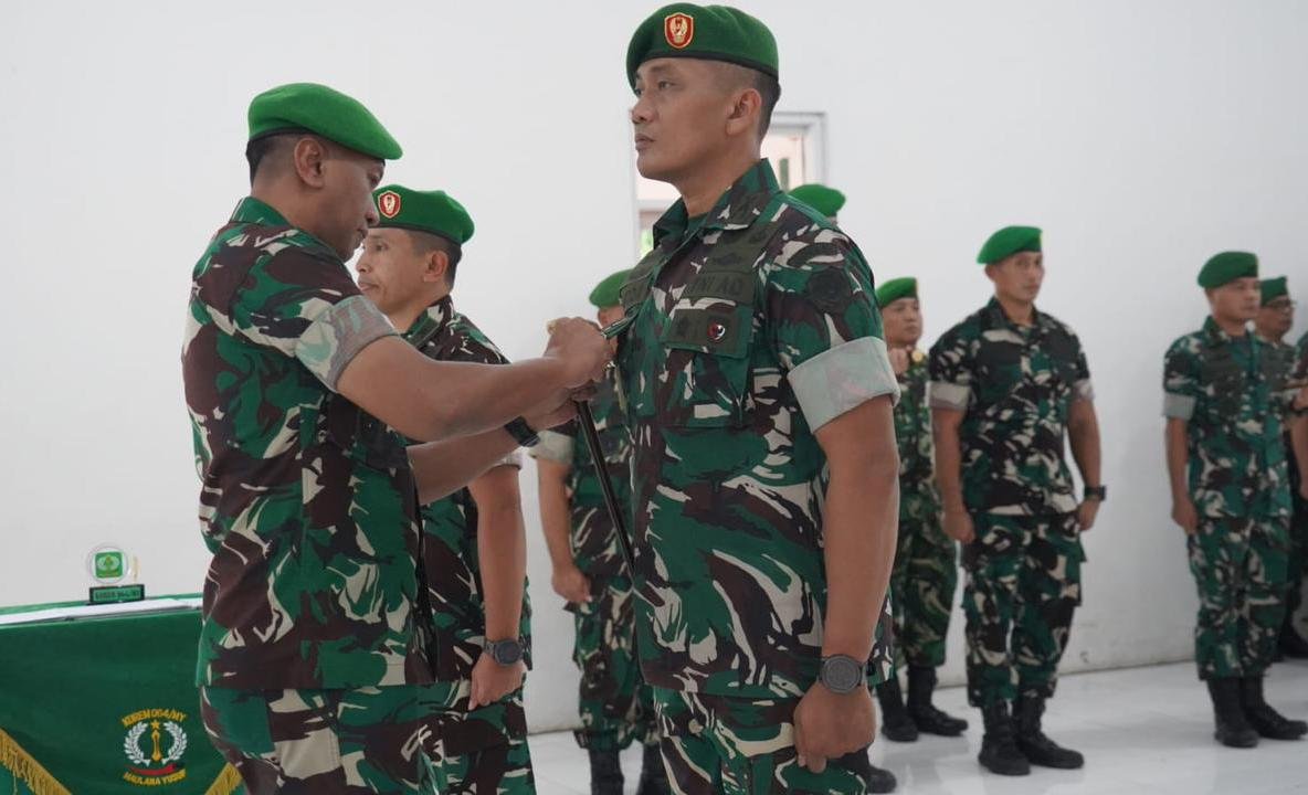 Danrem 064/MY Pimpin Sertijab Kasi Ter Kasrem 064/MY: Tekankan Pentingnya Inovasi dan Peningkatan Kualitas Kerja