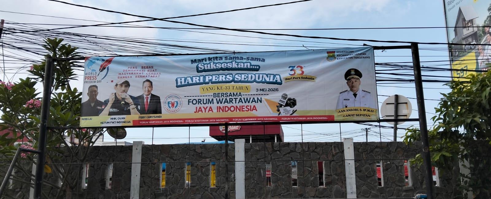 Pemerintah Kecamatan Sepatan, Ucapkan Hari Pers Sedunia (HPS) 2026