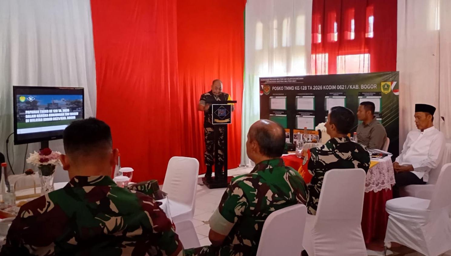 Pastikan Kualitas dan Akuntabilitas, Brigjen TNI Edi Yusnandar Tinjau Langsung Progres TMMD ke-128 di Kabupaten Bogor