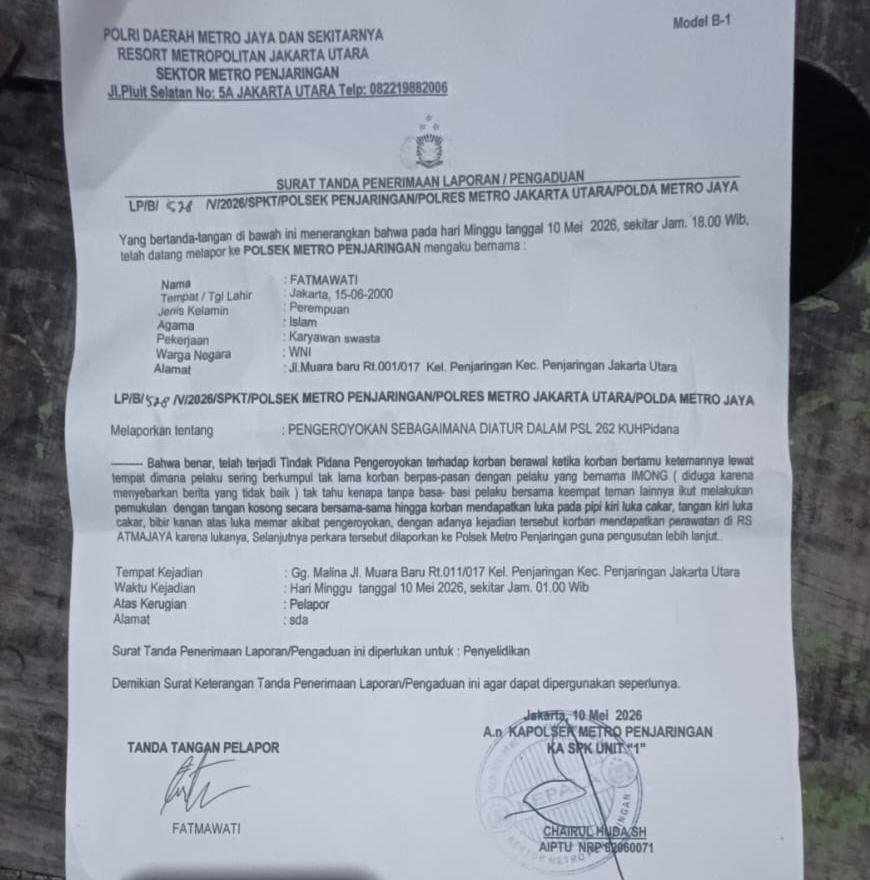 Kasus Laporan Korban Pengeroyokan Diduga Lamban Penanganan