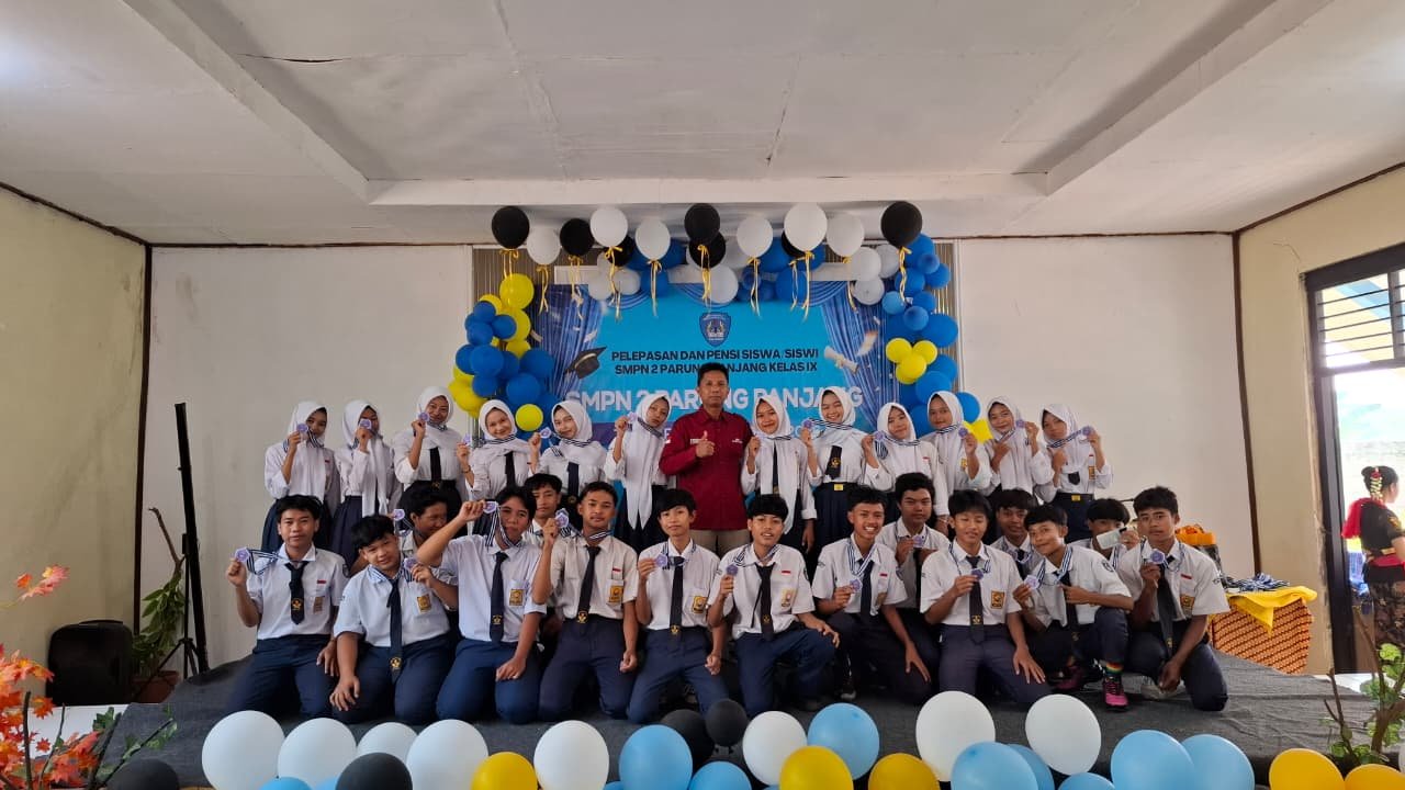 SMPN 2 Parungpanjang Gelar Pelepasan Kelas IX Angkatan ke 30