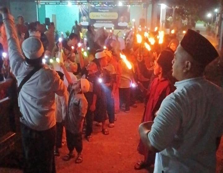 Pawai Obor Meriah, Sambut 1 Muharram 1448 Hijriah di Perumahan Griya Jaya Cikeas RW 18