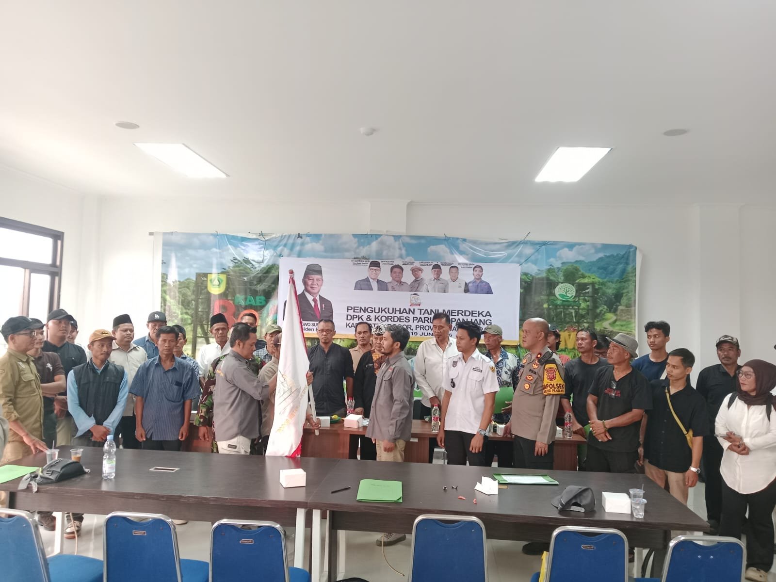 Perkuat Ketahanan Pangan, Pengurus Tani Merdeka Indonesia Kecamatan Parungpanjang Resmi Dikukuhkan