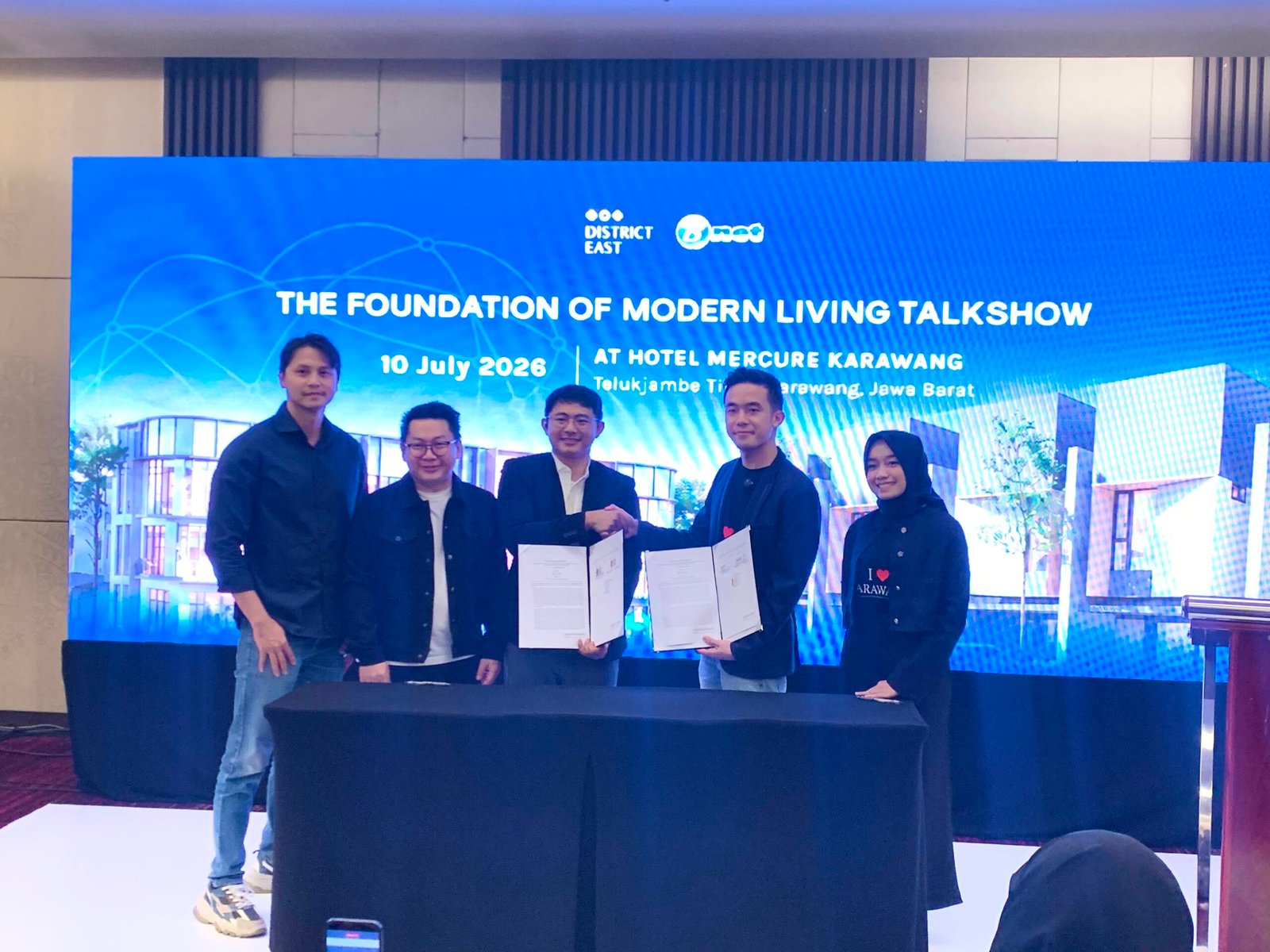 MoU District East dan BNET, Kawasan 26 Hektare Siap Jadi Kawasan Modern Terkoneksi