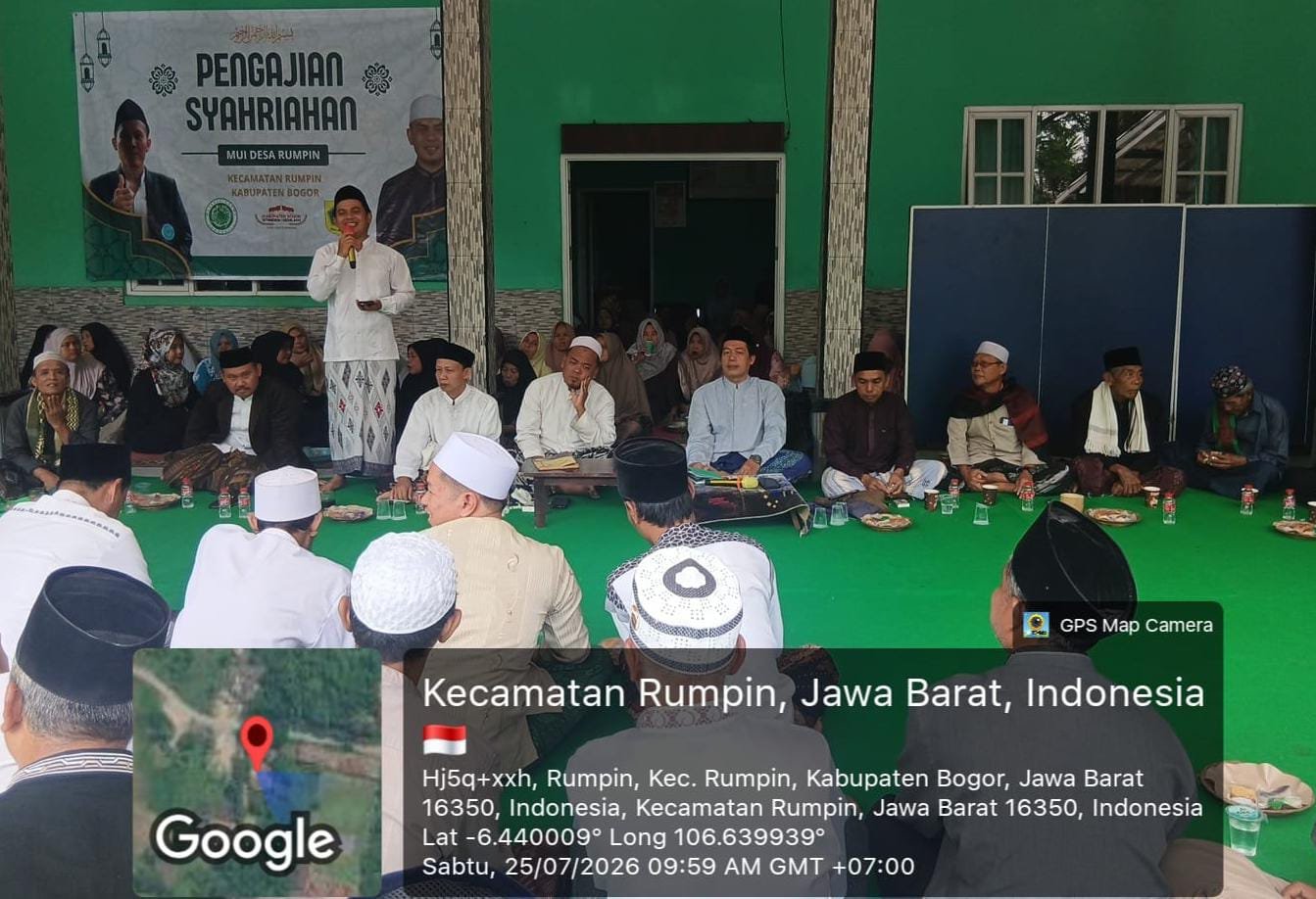 Majlis Syahriahan MUI Desa Rumpin, Tebarkan Energi Kebersamaan Dan Kesejukan Masyarakat