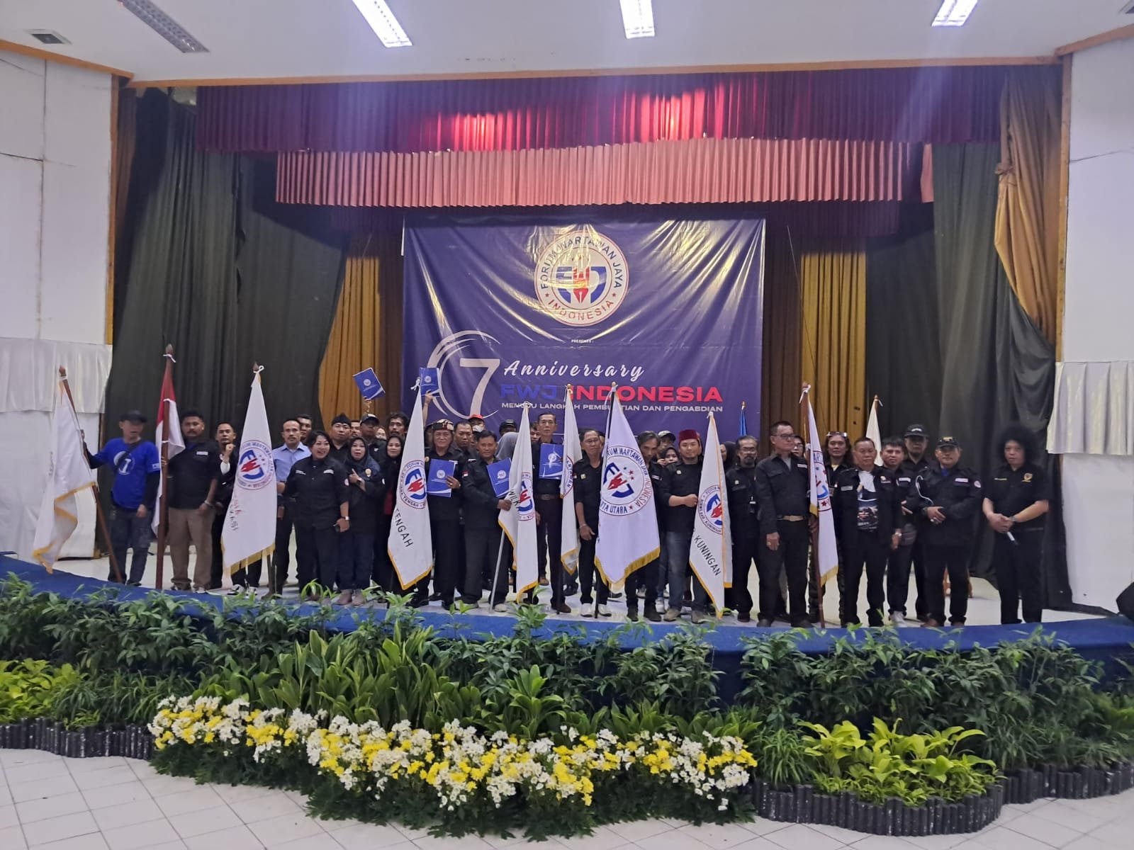 HUT ke-7 FWJ Indonesia, FWJ Bogor Raya Buktikan Perjalanan Merupakan Ketangguhan Organisasi