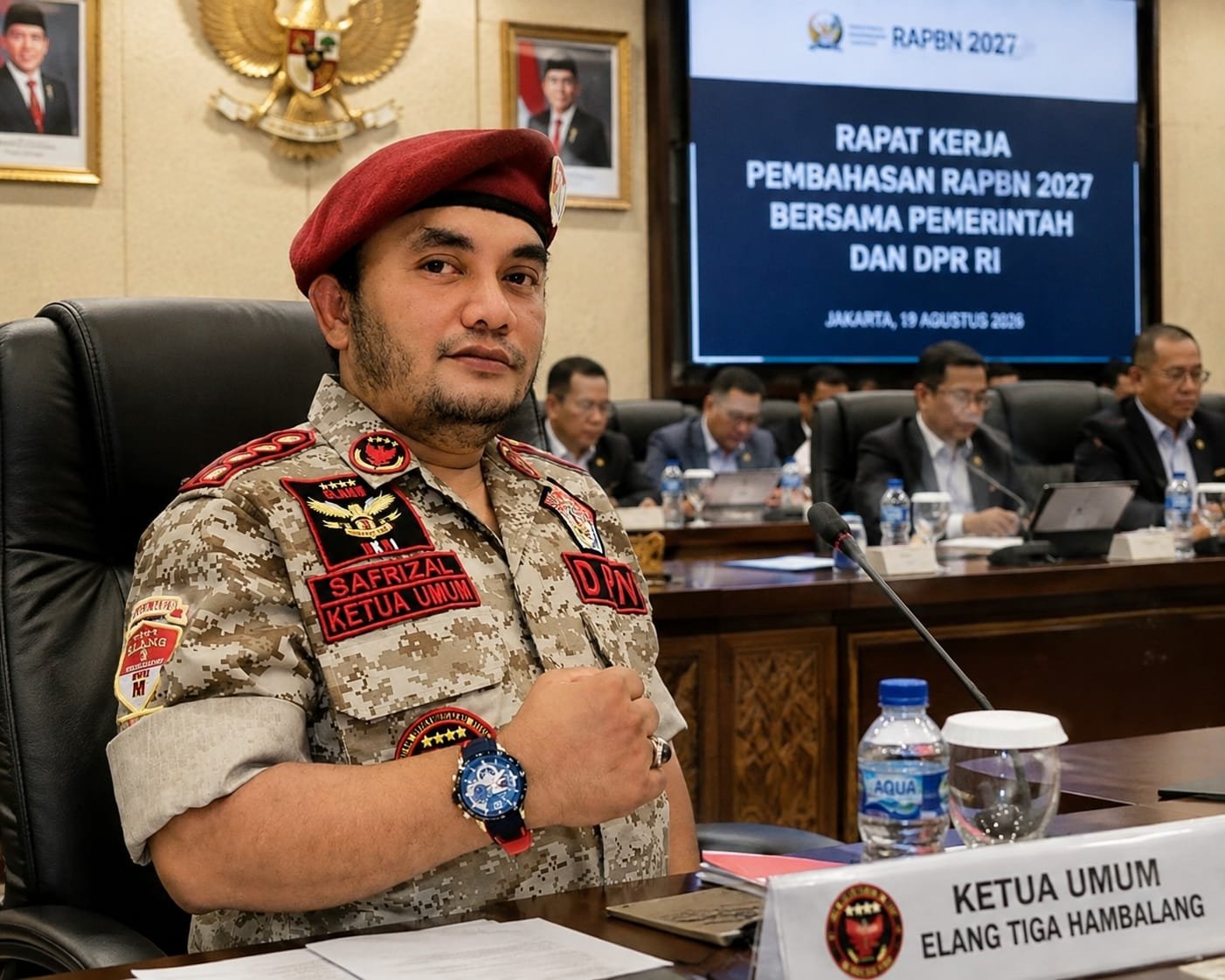 RAPBN 2027 Jadi Sorotan Elang Tiga Hambalang: Safrizal Minta Anggaran Negara Benar-Benar Turun ke Rakyat