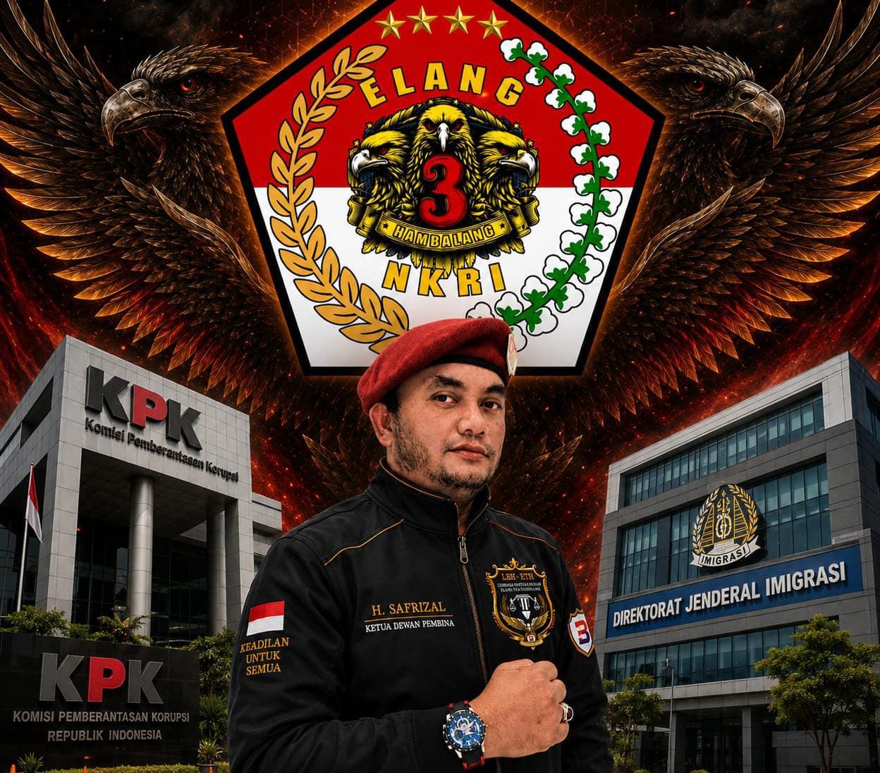 Penyitaan Aset RP150 Miliar Harus Jadi Momentum Perang Melawan Korupsi, Elang Tiga Hambalang Desak Penegak Hukum