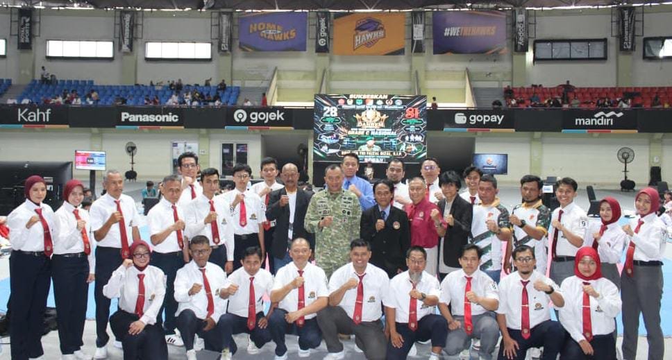 Ajang Cetak Atlet Berprestasi, Danrem 052/Wkr Resmi Buka Open Tournament Taekwondo Grade C Nasional Danrem Cup 2026