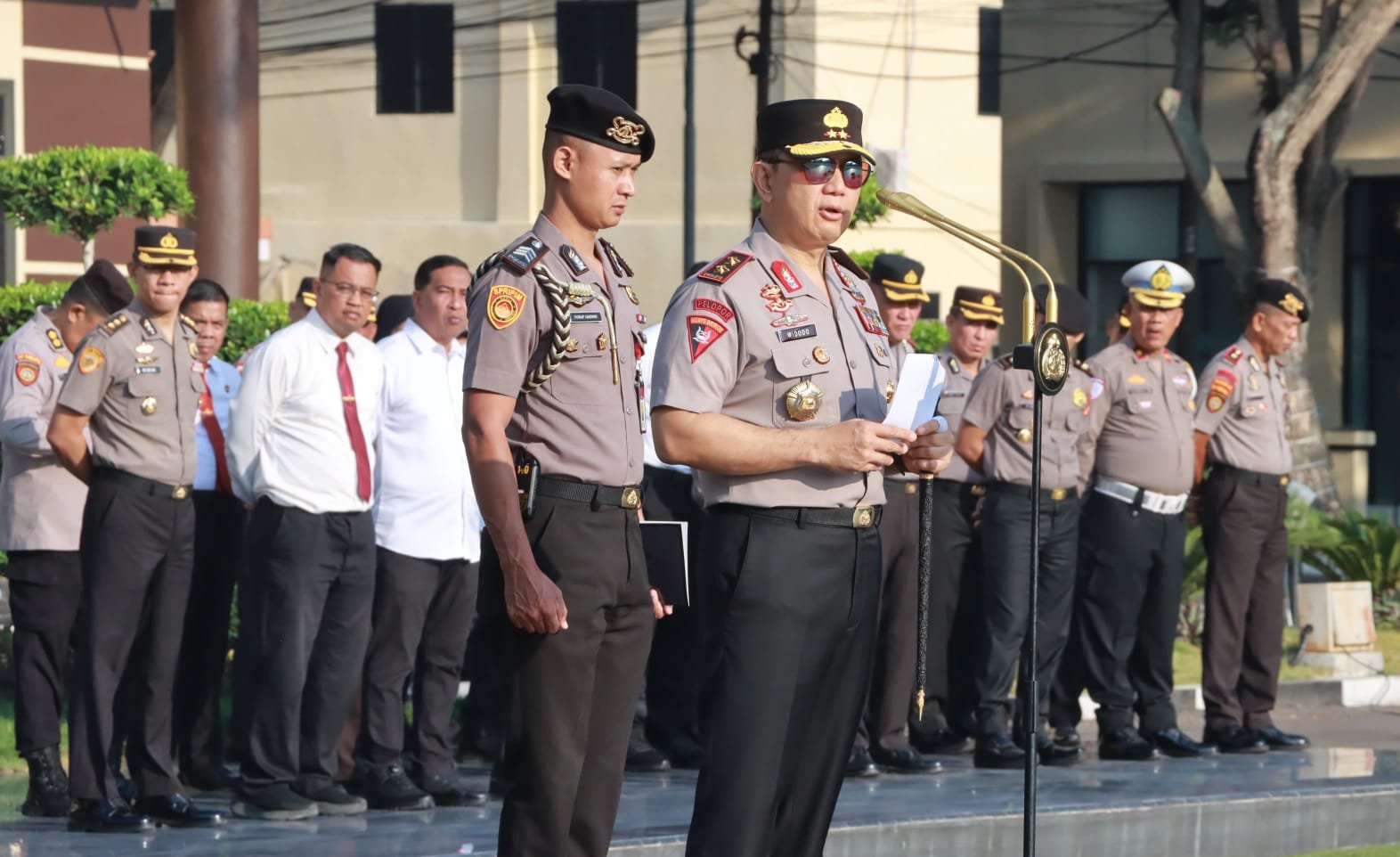 Kapolda Gorontalo Tekankan Deteksi Dini dan Kesiapsiagaan Kamtibmas