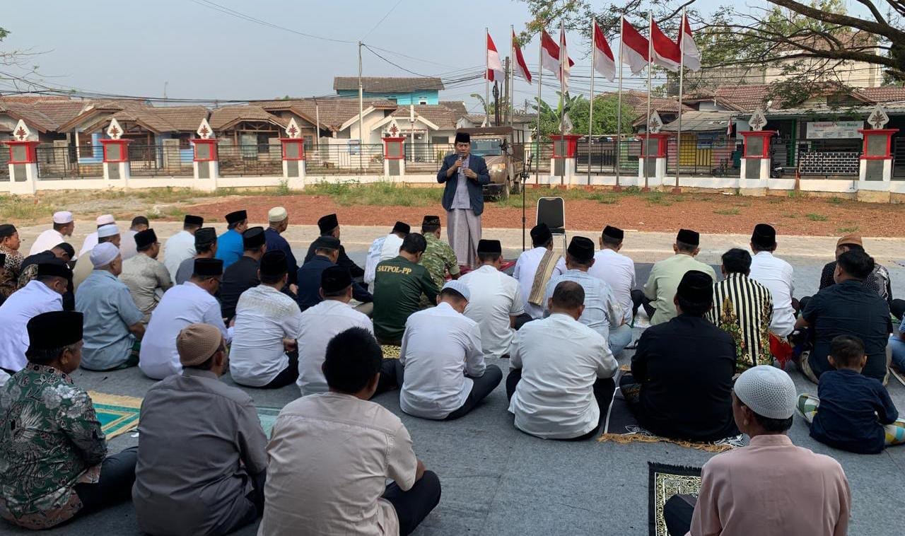 Ikhtiar Spiritual Kemarau Ekstrem, Ratusan Jamaah Parungpanjang Gelar Shalat Istisqa