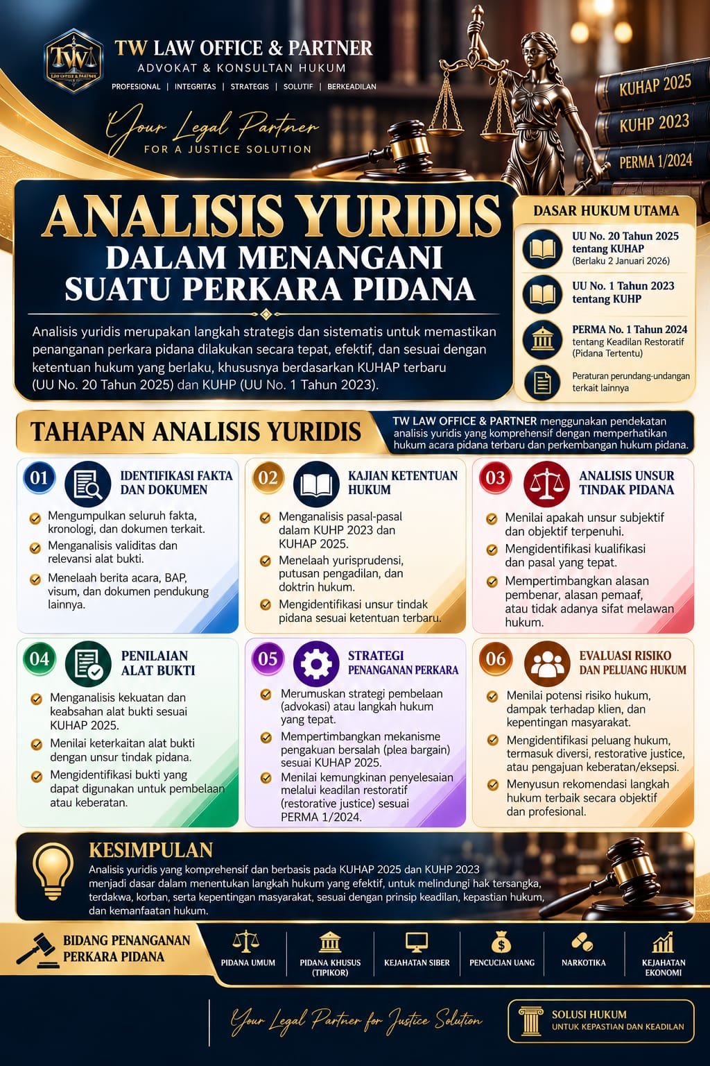 Analysis Yuridis Dalam Penanganan Perkara Pidana: KUHAP Baru Bawa Paradigma Baru Penegakan Hukum