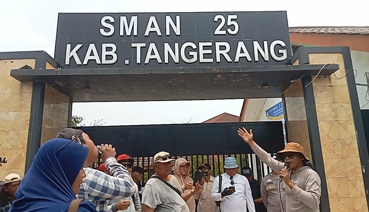 Peduli Generasi Bangsa Geruduk SMAN 25, dugaan Pelecehan Seksual, Desak Evaluasi dunia pendidikan