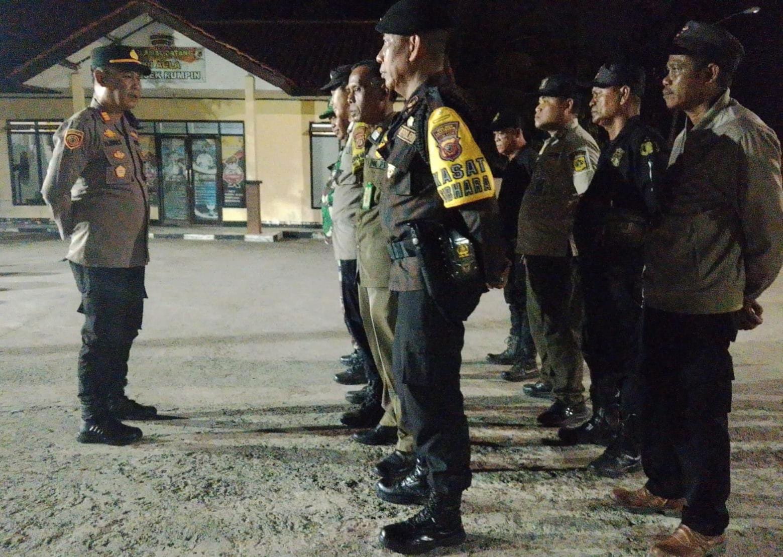 Rumpin Siaga, Polsek Bersama Tiga Pilar Gelar Patroli Gabungan Skala Besar Demi Keamanan Warga