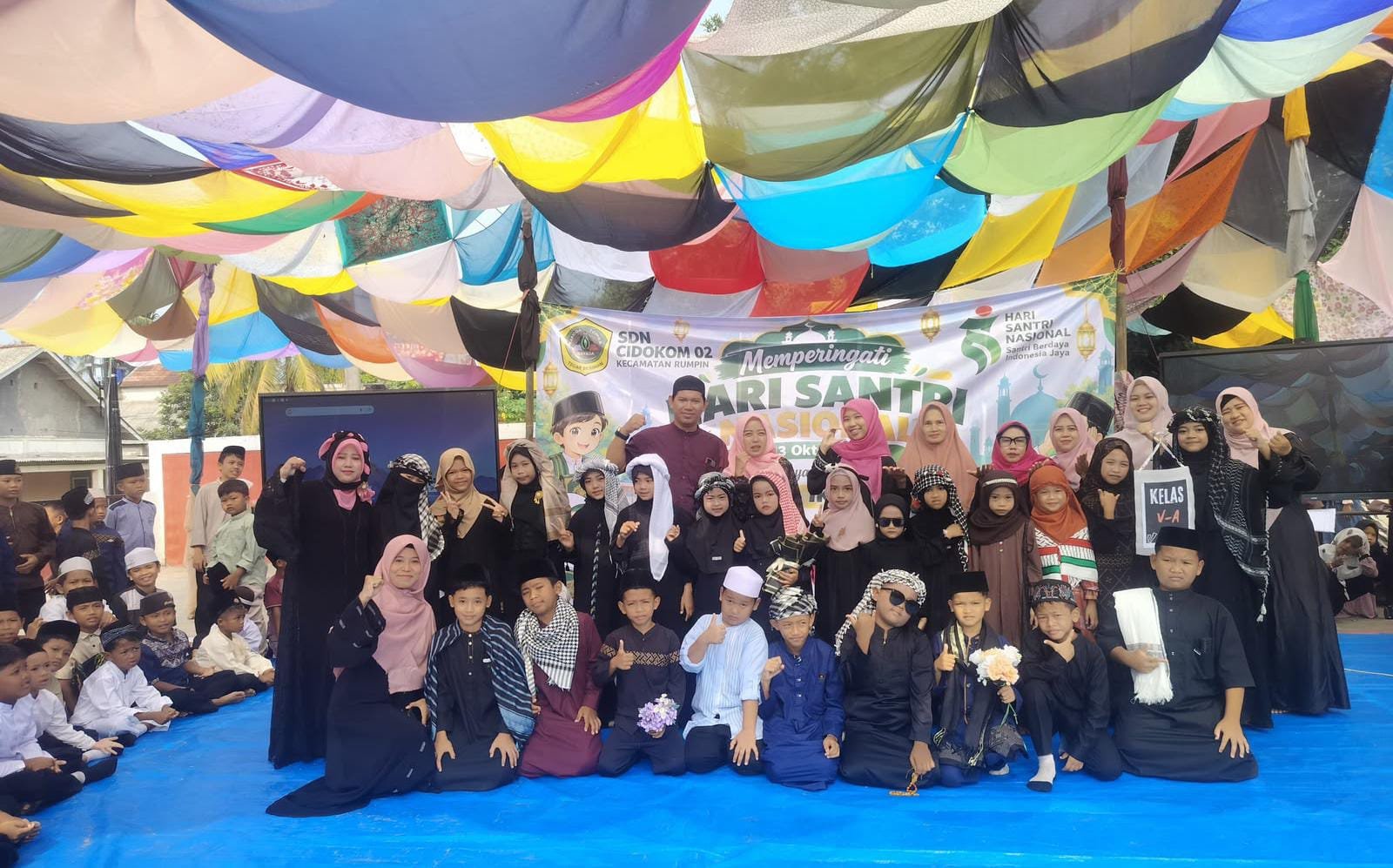 Semarak Hari Santri Nasional 2026 di SDN Cidokom 02 Rumpin: Sukses Digelar, Kobarkan Semangat Islami dan Keberanian Siswa