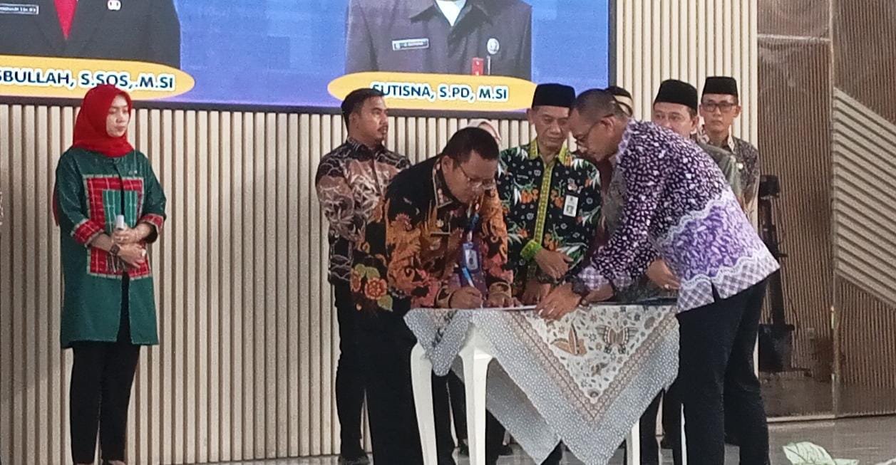 Miftah Shuritho, S.STP., M.M. resmi menjalankan tugas sebagai Camat Sindang Jaya yang baru